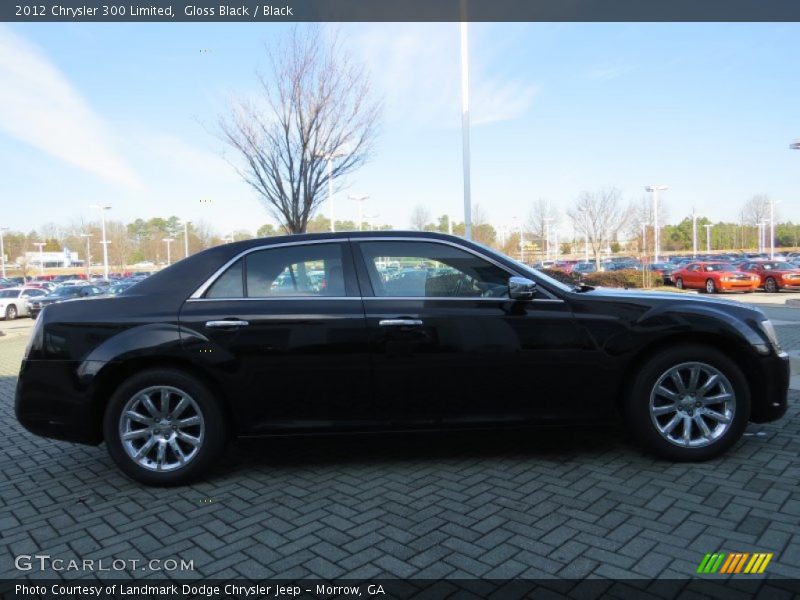 Gloss Black / Black 2012 Chrysler 300 Limited