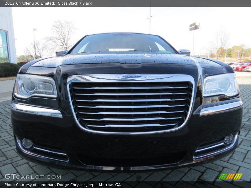 Gloss Black / Black 2012 Chrysler 300 Limited