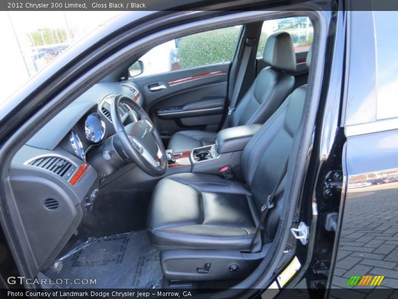 Gloss Black / Black 2012 Chrysler 300 Limited