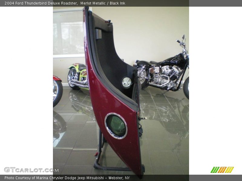 Merlot Metallic / Black Ink 2004 Ford Thunderbird Deluxe Roadster
