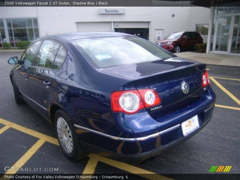 Shadow Blue / Black 2006 Volkswagen Passat 2.0T Sedan