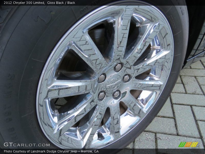 Gloss Black / Black 2012 Chrysler 300 Limited