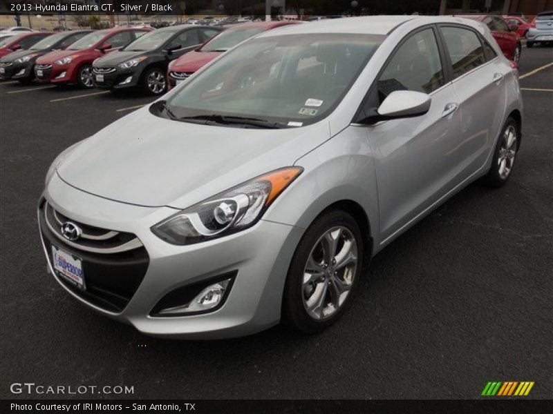 Silver / Black 2013 Hyundai Elantra GT