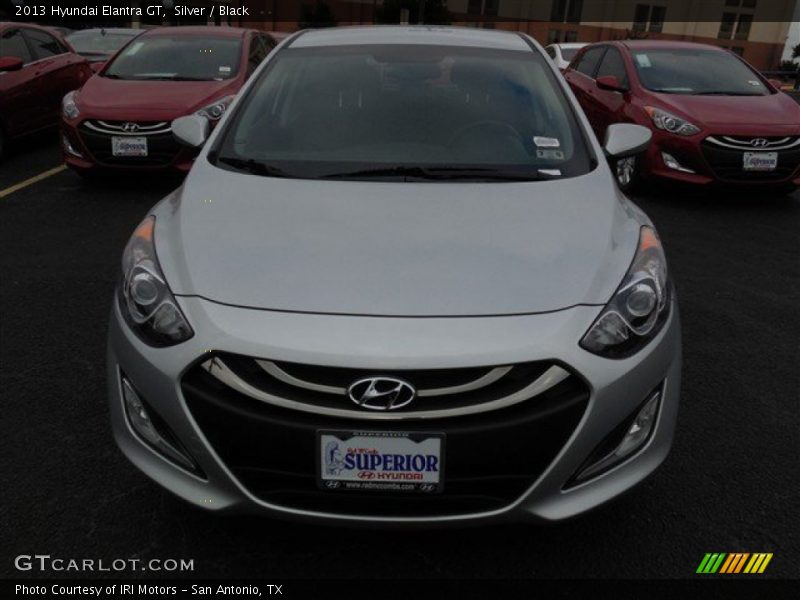 Silver / Black 2013 Hyundai Elantra GT