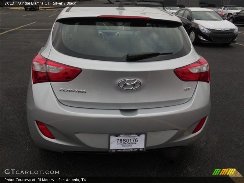 Silver / Black 2013 Hyundai Elantra GT