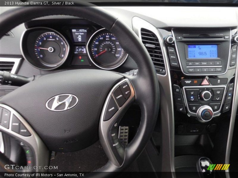 Silver / Black 2013 Hyundai Elantra GT