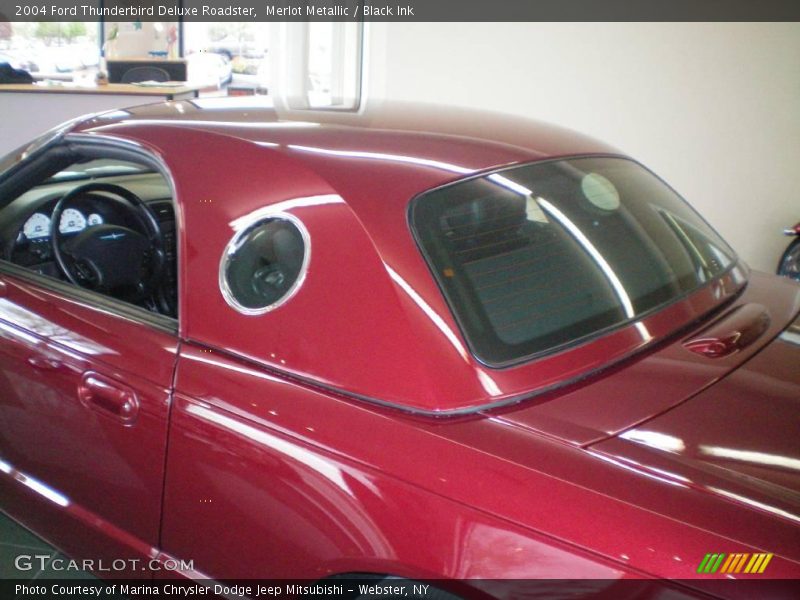 Merlot Metallic / Black Ink 2004 Ford Thunderbird Deluxe Roadster