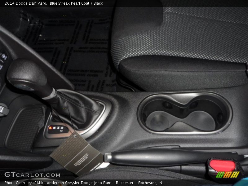 Blue Streak Pearl Coat / Black 2014 Dodge Dart Aero