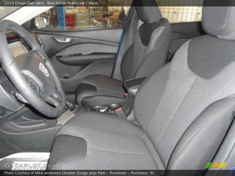 Front Seat of 2014 Dart Aero