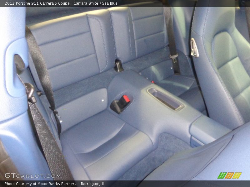 Rear Seat of 2012 911 Carrera S Coupe