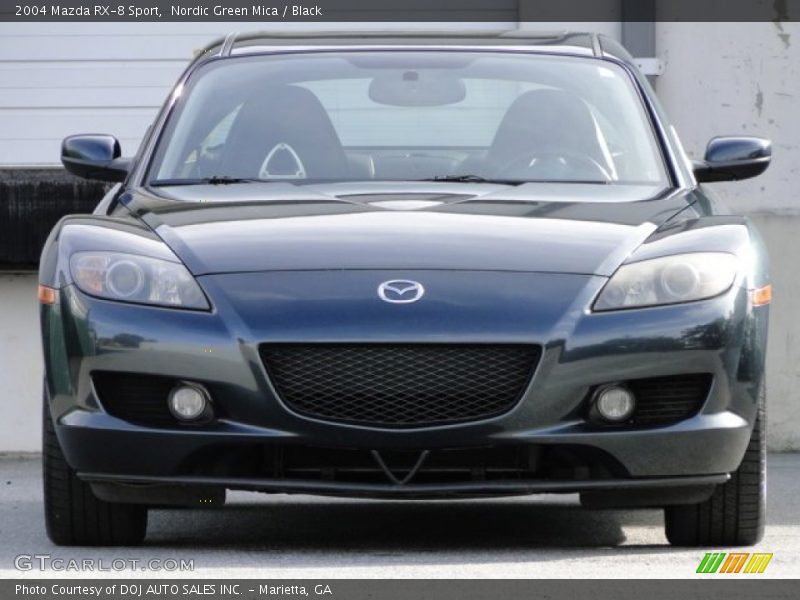 Nordic Green Mica / Black 2004 Mazda RX-8 Sport