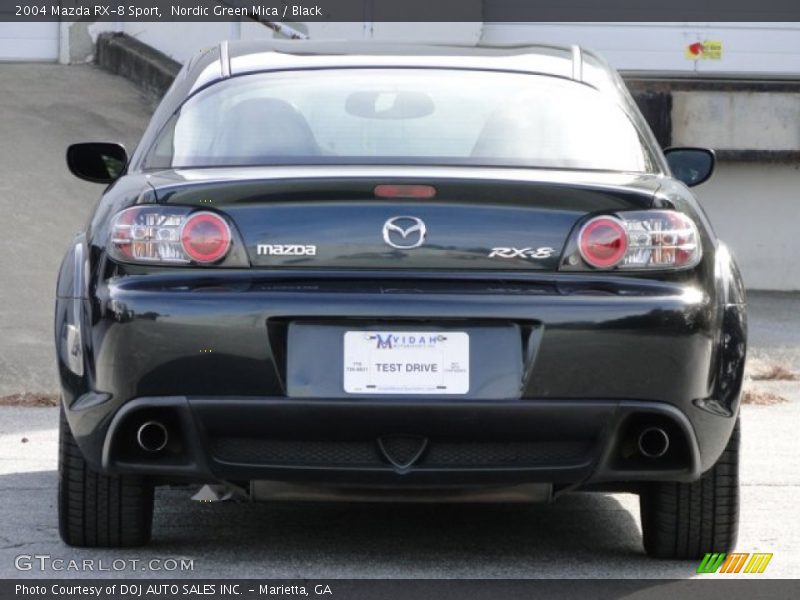 Nordic Green Mica / Black 2004 Mazda RX-8 Sport