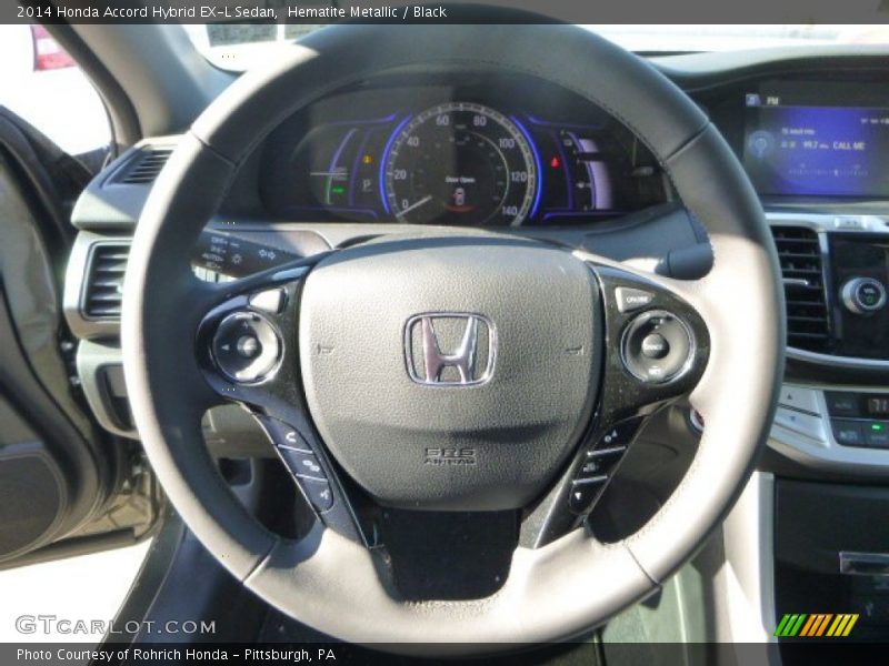  2014 Accord Hybrid EX-L Sedan Steering Wheel