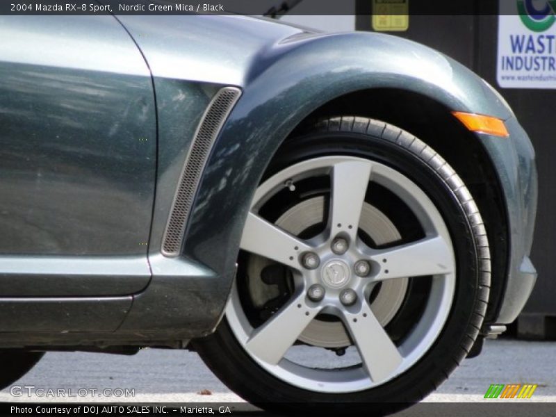 Nordic Green Mica / Black 2004 Mazda RX-8 Sport