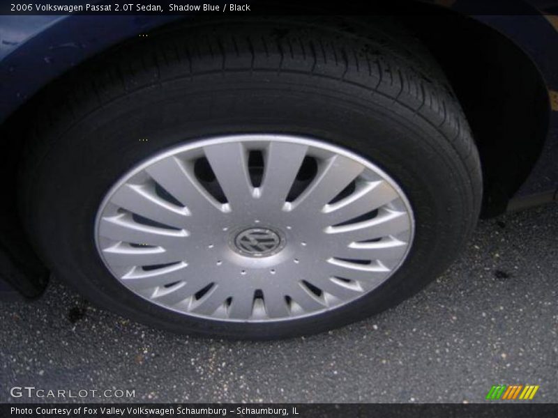Shadow Blue / Black 2006 Volkswagen Passat 2.0T Sedan