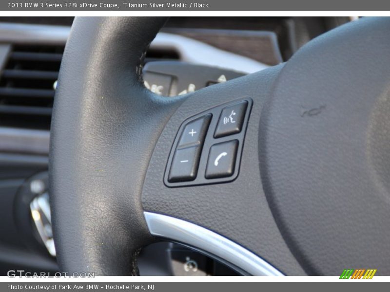 Titanium Silver Metallic / Black 2013 BMW 3 Series 328i xDrive Coupe