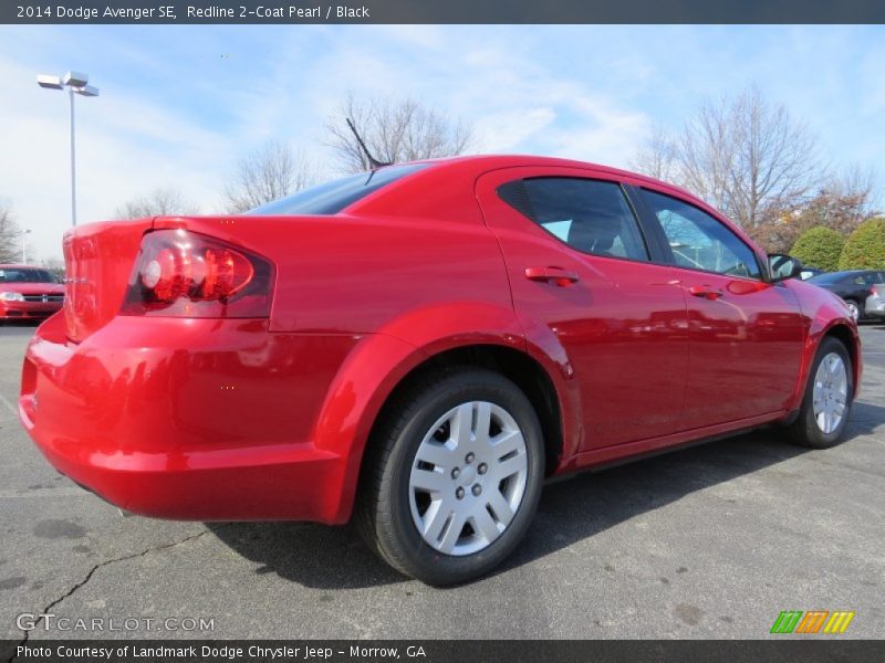 Redline 2-Coat Pearl / Black 2014 Dodge Avenger SE
