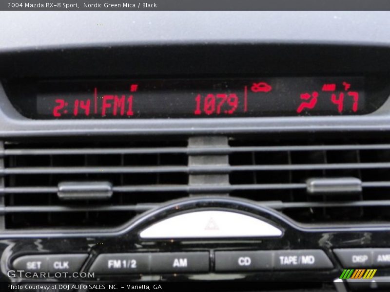 Nordic Green Mica / Black 2004 Mazda RX-8 Sport