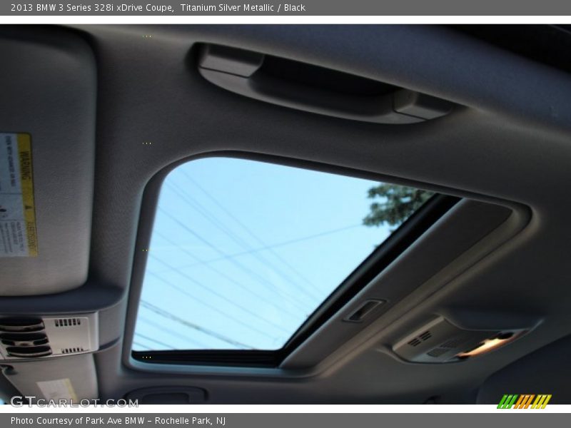 Sunroof of 2013 3 Series 328i xDrive Coupe