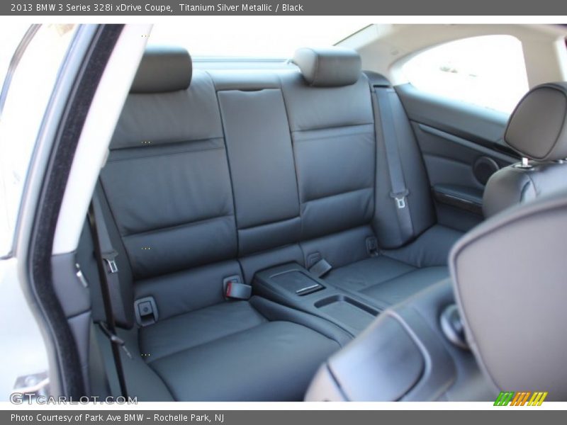 Rear Seat of 2013 3 Series 328i xDrive Coupe