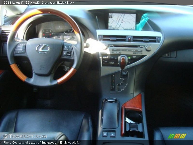 Stargazer Black / Black 2011 Lexus RX 350 AWD