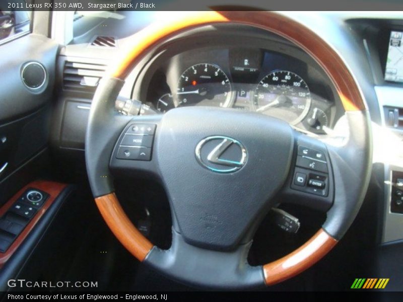 Stargazer Black / Black 2011 Lexus RX 350 AWD