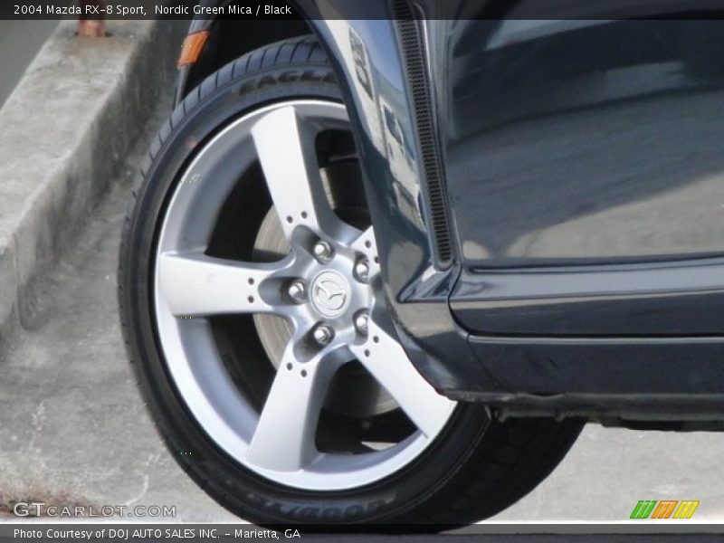 Nordic Green Mica / Black 2004 Mazda RX-8 Sport