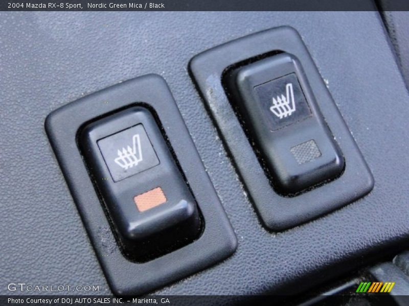 Nordic Green Mica / Black 2004 Mazda RX-8 Sport