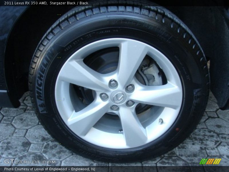 Stargazer Black / Black 2011 Lexus RX 350 AWD