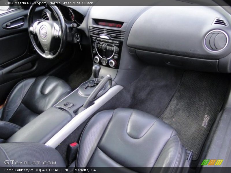 Nordic Green Mica / Black 2004 Mazda RX-8 Sport