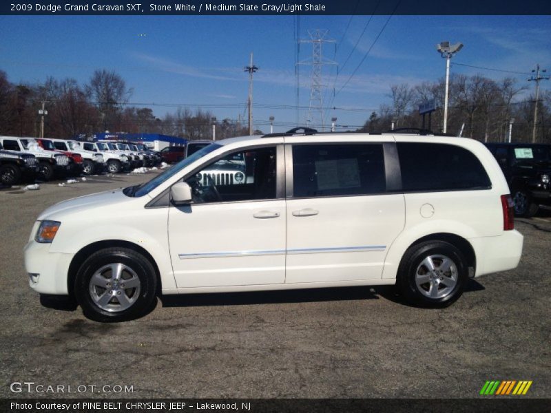  2009 Grand Caravan SXT Stone White