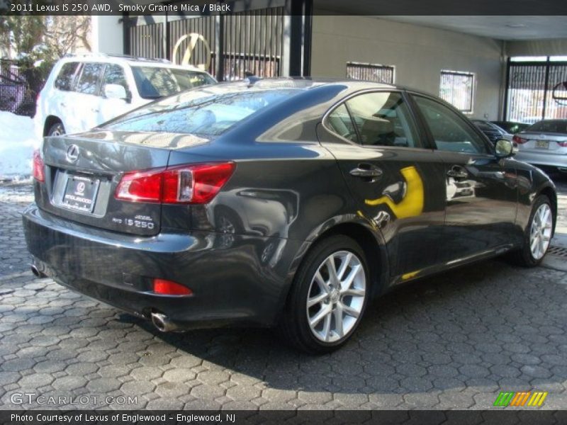 Smoky Granite Mica / Black 2011 Lexus IS 250 AWD