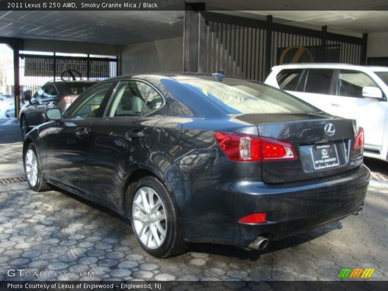 Smoky Granite Mica / Black 2011 Lexus IS 250 AWD