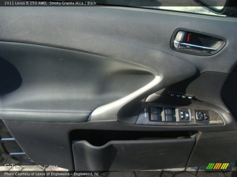 Smoky Granite Mica / Black 2011 Lexus IS 250 AWD