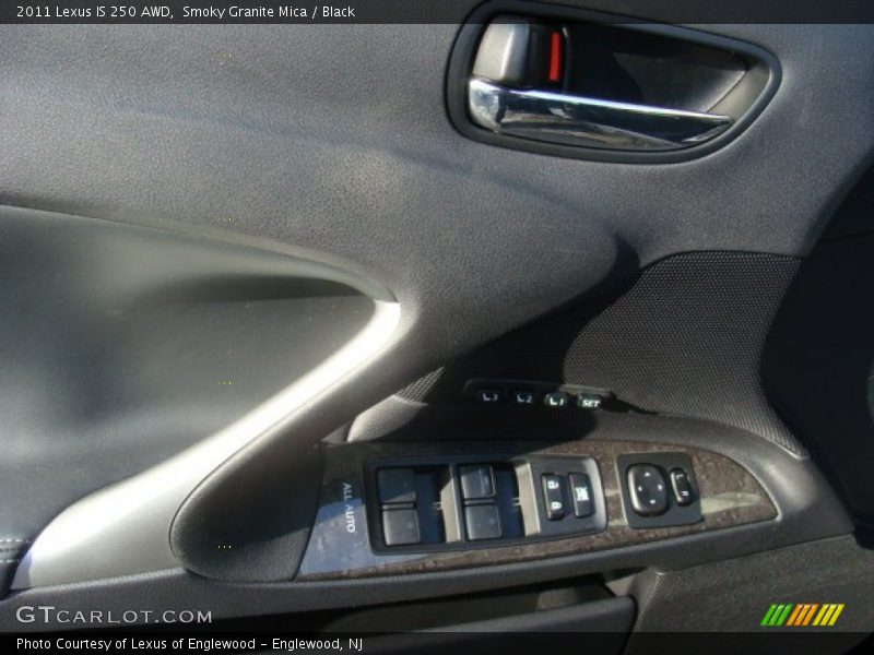 Smoky Granite Mica / Black 2011 Lexus IS 250 AWD