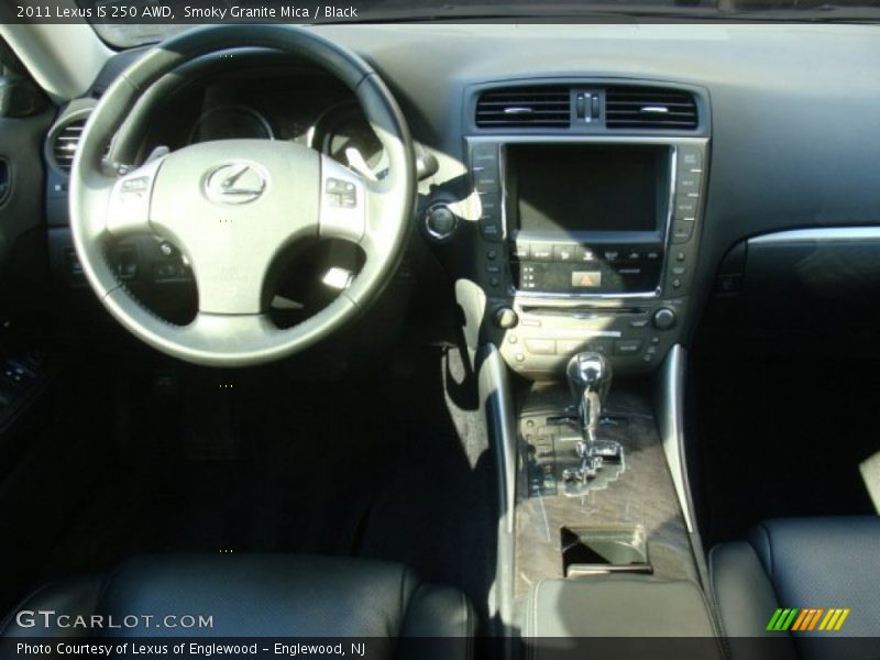 Smoky Granite Mica / Black 2011 Lexus IS 250 AWD