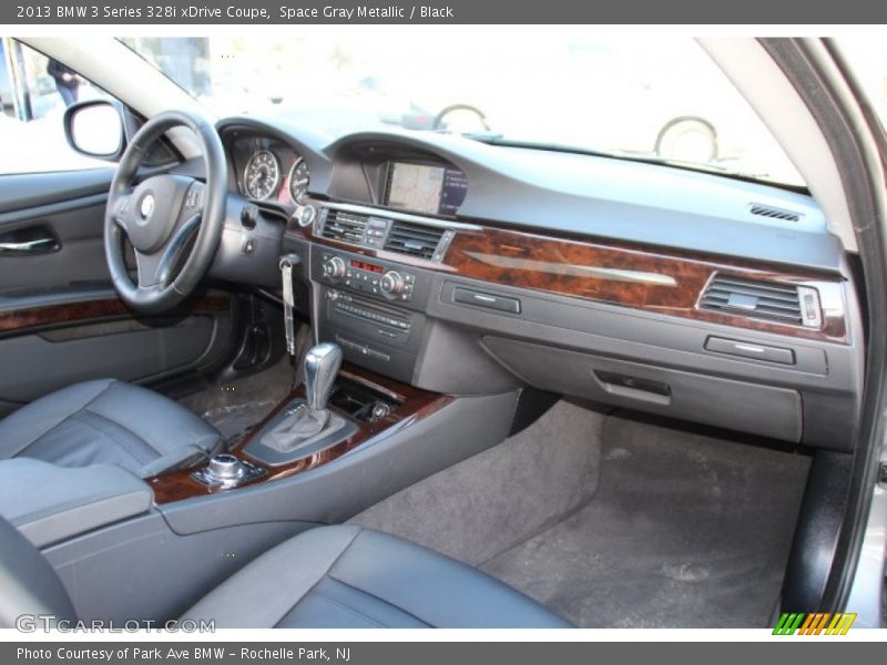 Space Gray Metallic / Black 2013 BMW 3 Series 328i xDrive Coupe