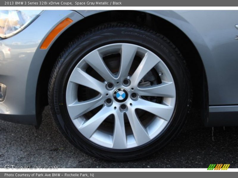 Space Gray Metallic / Black 2013 BMW 3 Series 328i xDrive Coupe