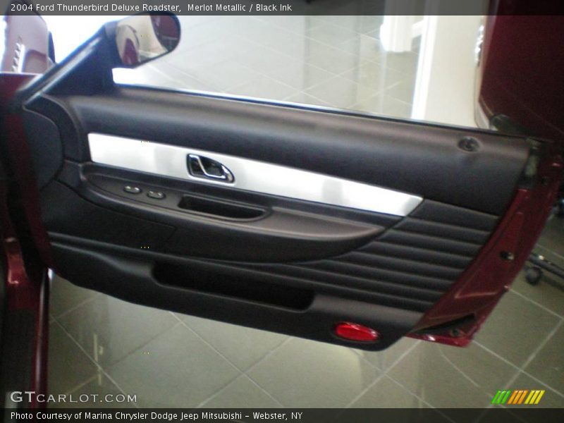 Merlot Metallic / Black Ink 2004 Ford Thunderbird Deluxe Roadster