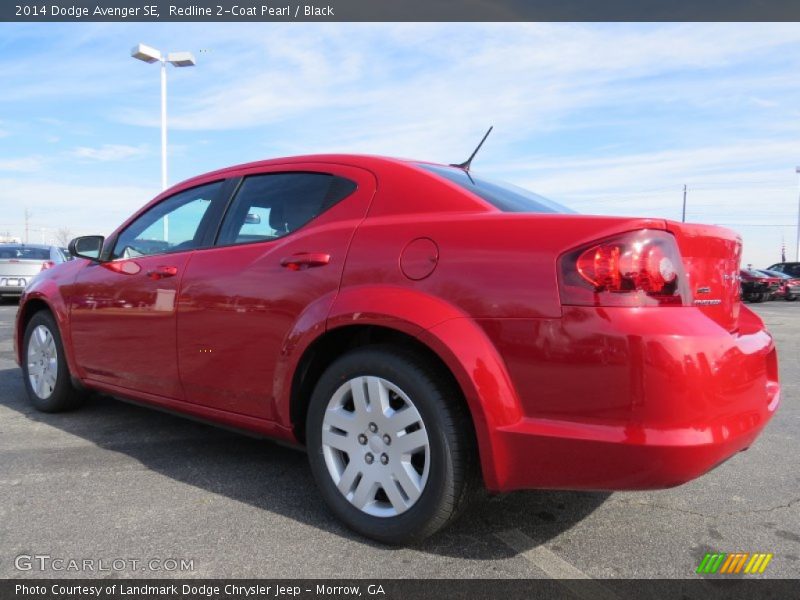 Redline 2-Coat Pearl / Black 2014 Dodge Avenger SE