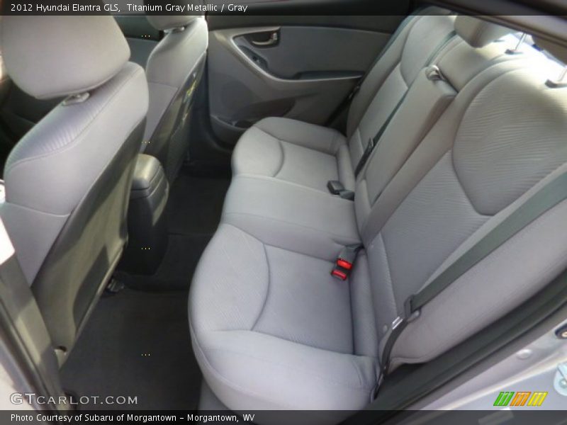 Titanium Gray Metallic / Gray 2012 Hyundai Elantra GLS