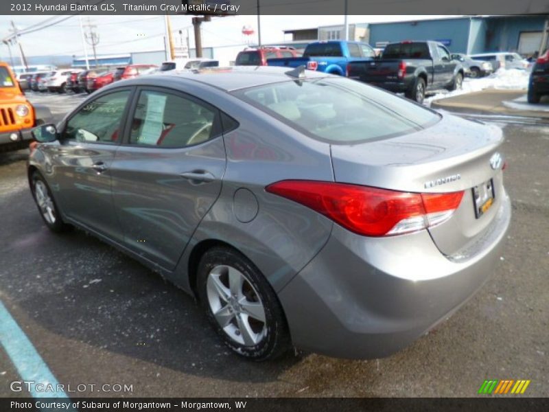 Titanium Gray Metallic / Gray 2012 Hyundai Elantra GLS