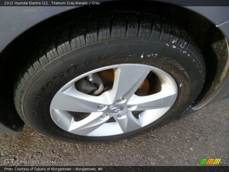 Titanium Gray Metallic / Gray 2012 Hyundai Elantra GLS
