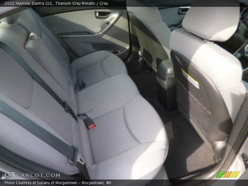 Titanium Gray Metallic / Gray 2012 Hyundai Elantra GLS