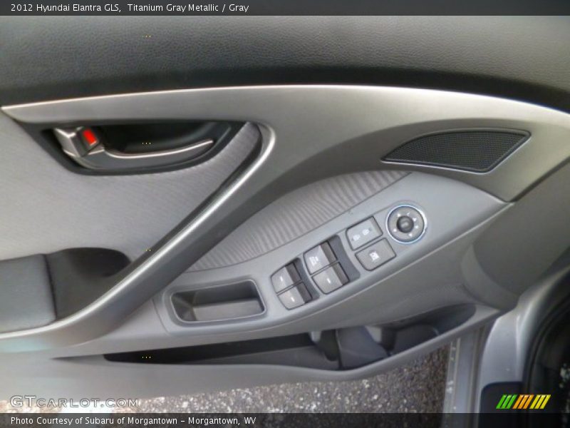 Titanium Gray Metallic / Gray 2012 Hyundai Elantra GLS