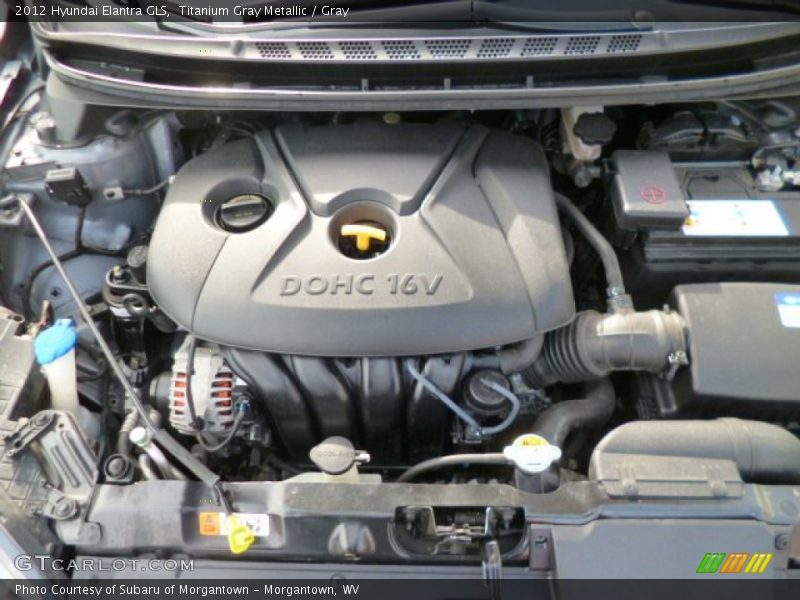 Titanium Gray Metallic / Gray 2012 Hyundai Elantra GLS