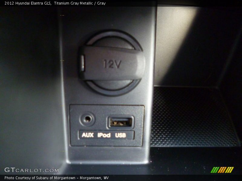 Titanium Gray Metallic / Gray 2012 Hyundai Elantra GLS
