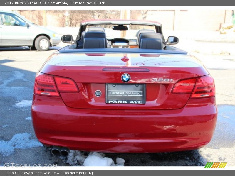 Crimson Red / Black 2012 BMW 3 Series 328i Convertible