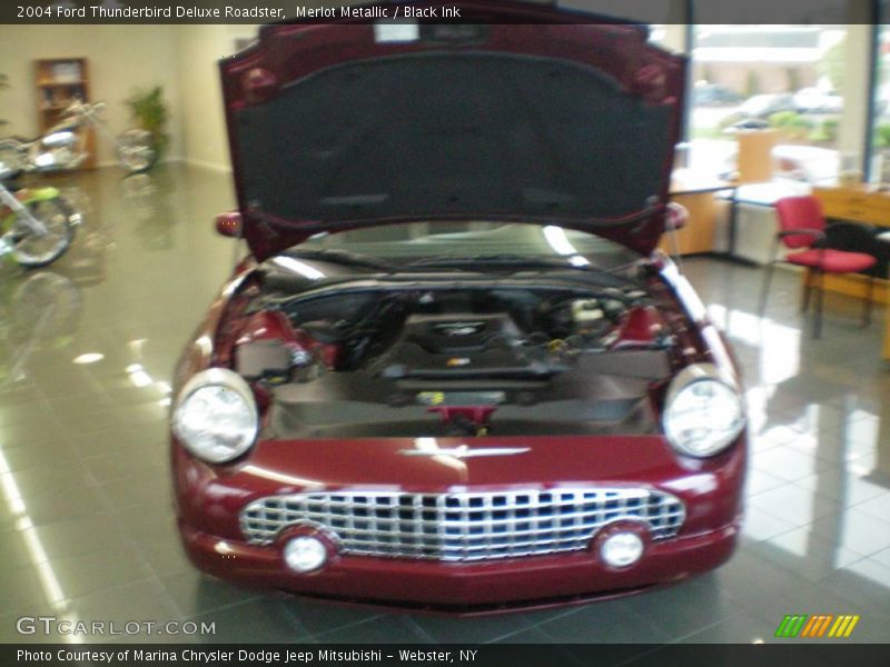 Merlot Metallic / Black Ink 2004 Ford Thunderbird Deluxe Roadster