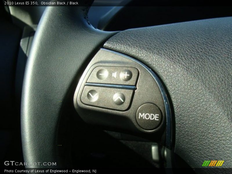 Obsidian Black / Black 2010 Lexus ES 350
